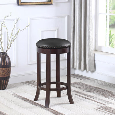 Aboushi - Backless Stools with Upholstered Seat (Set of 2)