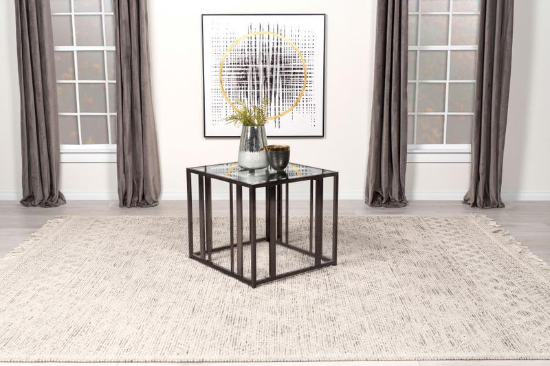 Adri - Metal Frame End Table