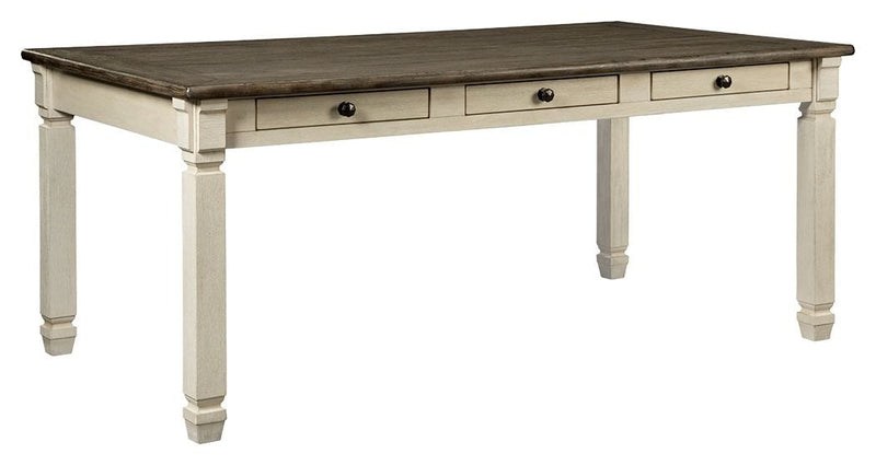 Bolanburg - Beige - Rectangular Dining Room Table.