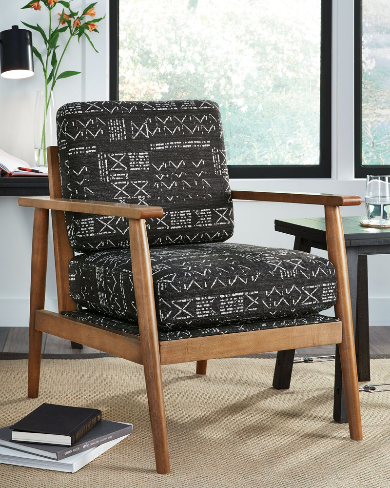 Bevyn - Charcoal - Accent Chair.