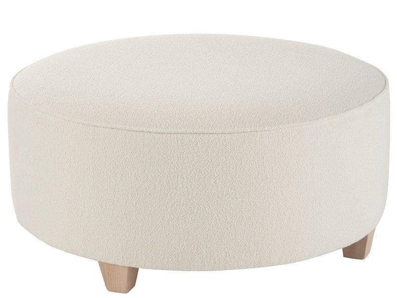 U Choose - Round  42 Ottoman - White