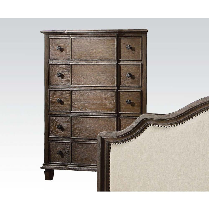 Baudouin - Chest - Weathered Oak - Grand Furniture GA