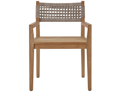 Coastal Living Outdoor - Chesapeake Arm Chair  - Light Brown.