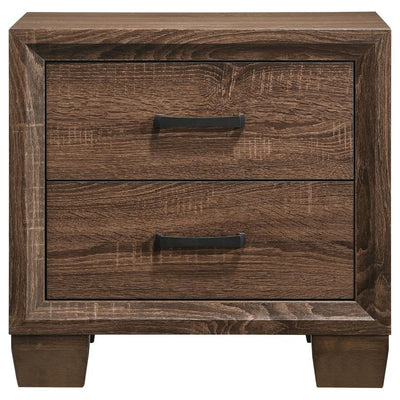 Brandon - 2-Drawer Nightstand - Medium WArm - Brown - Grand Furniture GA