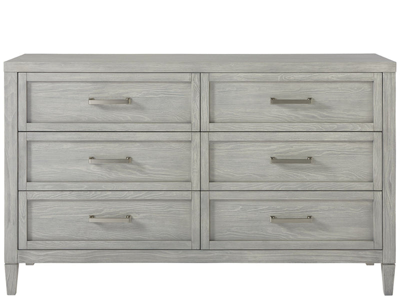 Escape - Small Space Dresser - Pearl Silver - Dressers - Grand Furniture GA