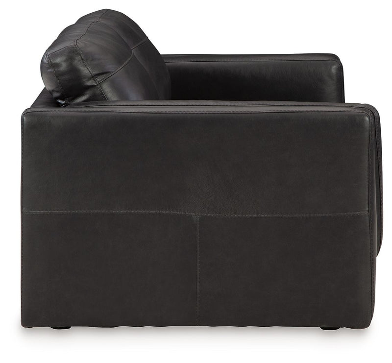 Amiata - Onyx - Loveseat.