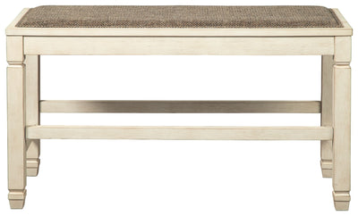 Bolanburg - Beige - Dbl Counter Uph Bench.