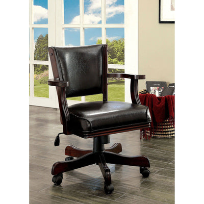 Rowan - Height - Adjustable Arm Chair - Cherry - Grand Furniture GA