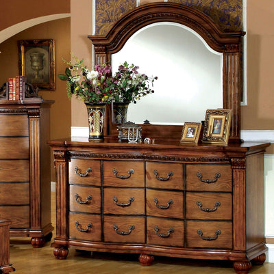 Bellagrand - Dresser - Antique Tobacco Oak - Grand Furniture GA