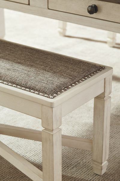 Bolanburg - Beige - Large Uph Dining Room Bench.