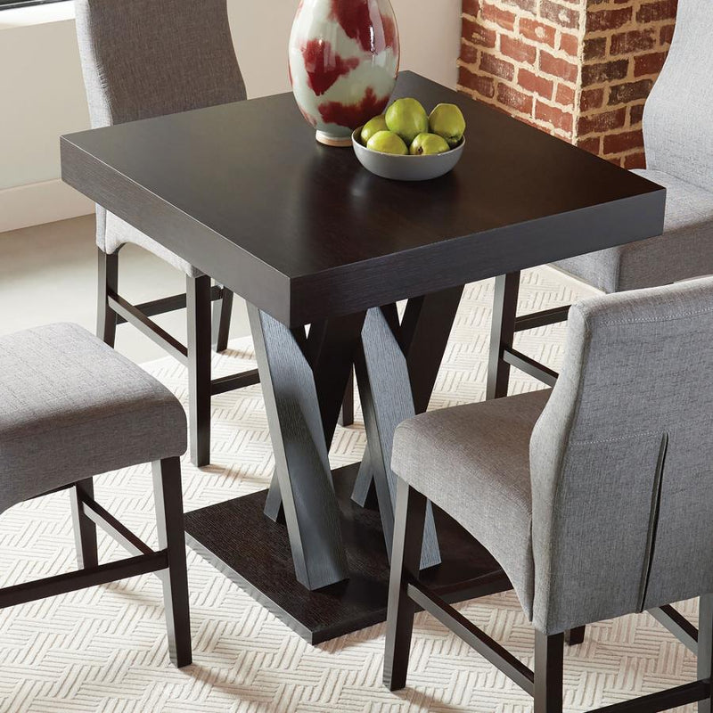 Freda - Double X-Shaped Base Square Table