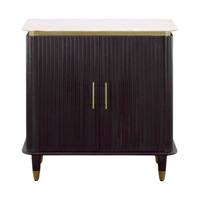 Carlyle - Two Door Cabinet - Black & Gold.