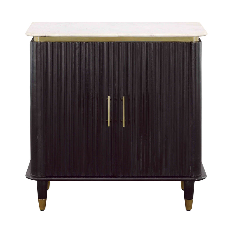 Carlyle - Two Door Cabinet - Black & Gold.