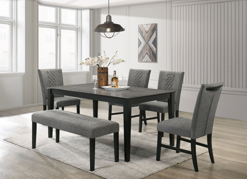 Arlene - Bench - Gray - Grand Furniture GA