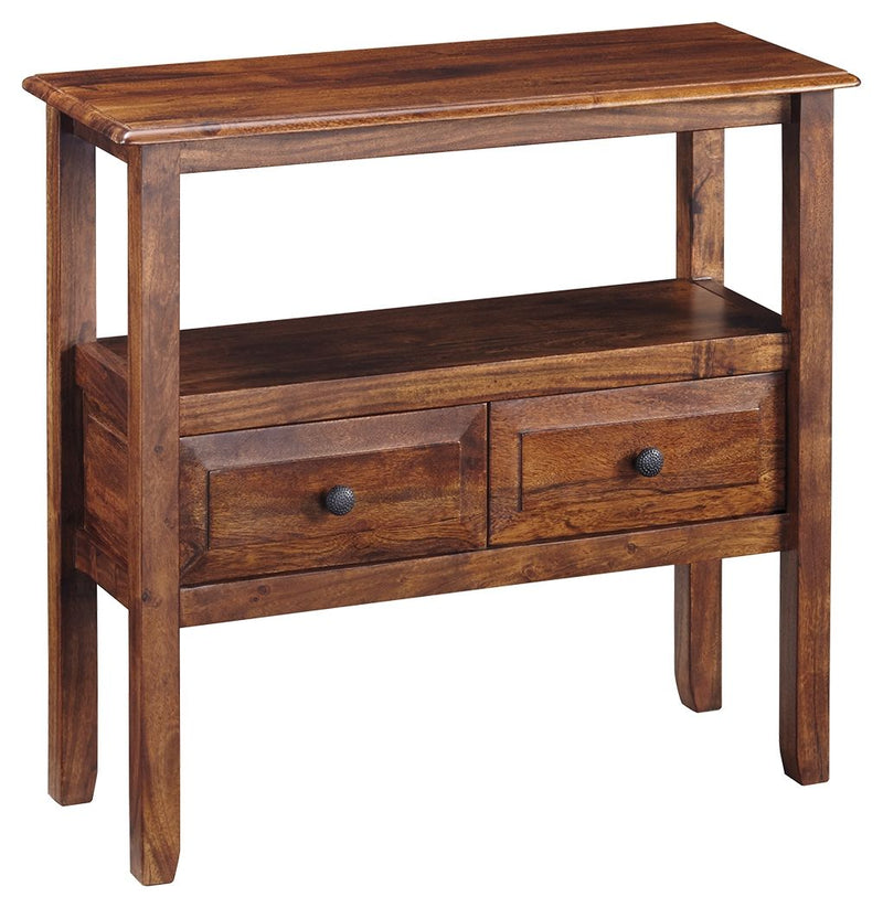 Abbonto - Warm Brown - Accent Table.