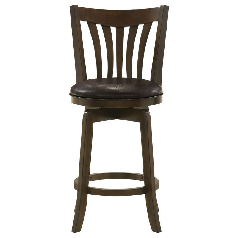 Lambert - Swivel Bar Stool With Upholstered Seat