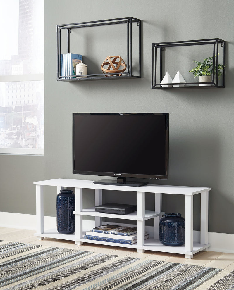 Baraga - White - TV Stand.