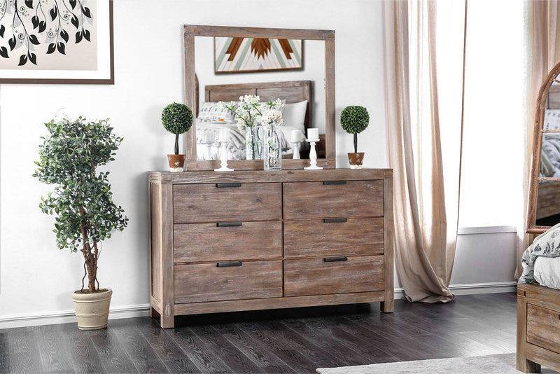 Wynton - Dresser - Weathered Light Oak - Grand Furniture GA