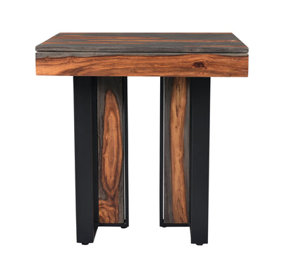 Sierra - Table With Routed Edge And Dovetail Top.