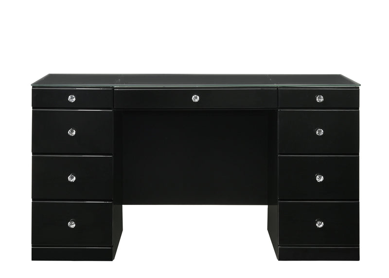 Avery - Vanity Desk Mirrors - Black.