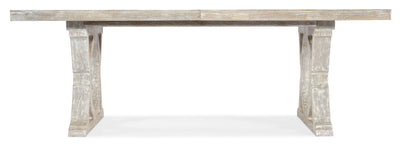 Serenity - Topsail Rectangle Dining Table With 2-18" Leaves.