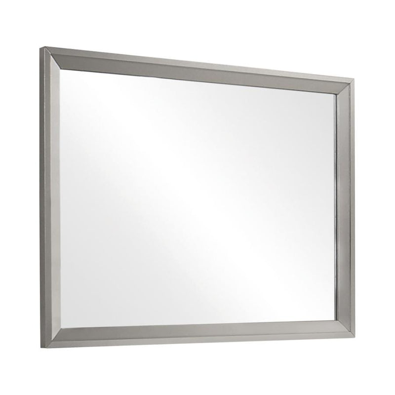 Ramon - Dresser Mirror - Metallic Sterling.