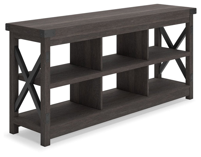 Freedan - Grayish Brown - Large TV Stand.