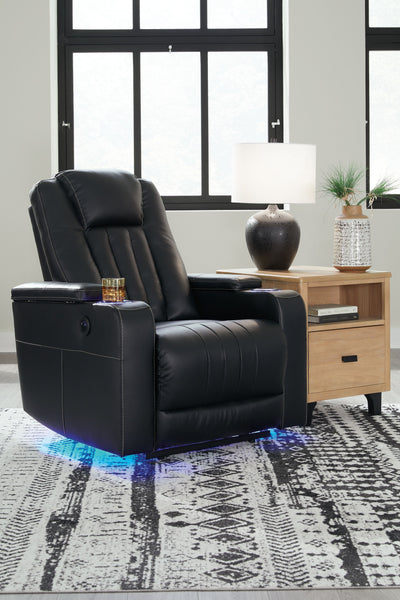 Center Point - Black - Zero Wall Recliner.