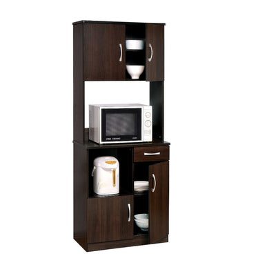 Quintus - Kitchen Cabinet - Espresso - Grand Furniture GA