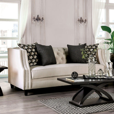 Aniyah - Sofa & Loveseat - Beige.