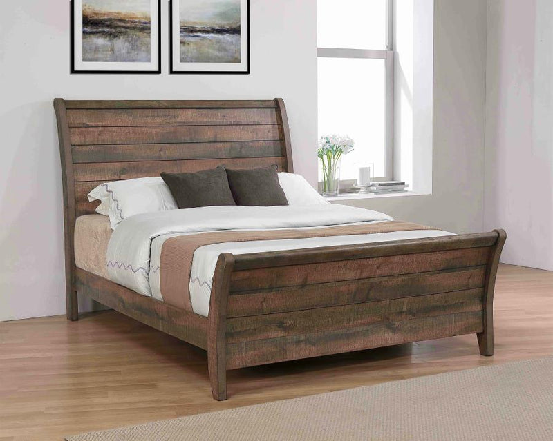 Frederick - Sleigh Panel Bed