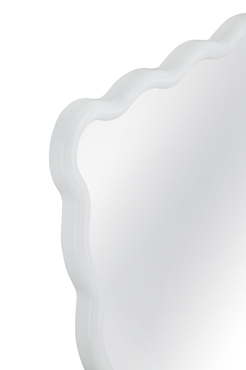 Bryony - Rectangular Wall Mirror - White
