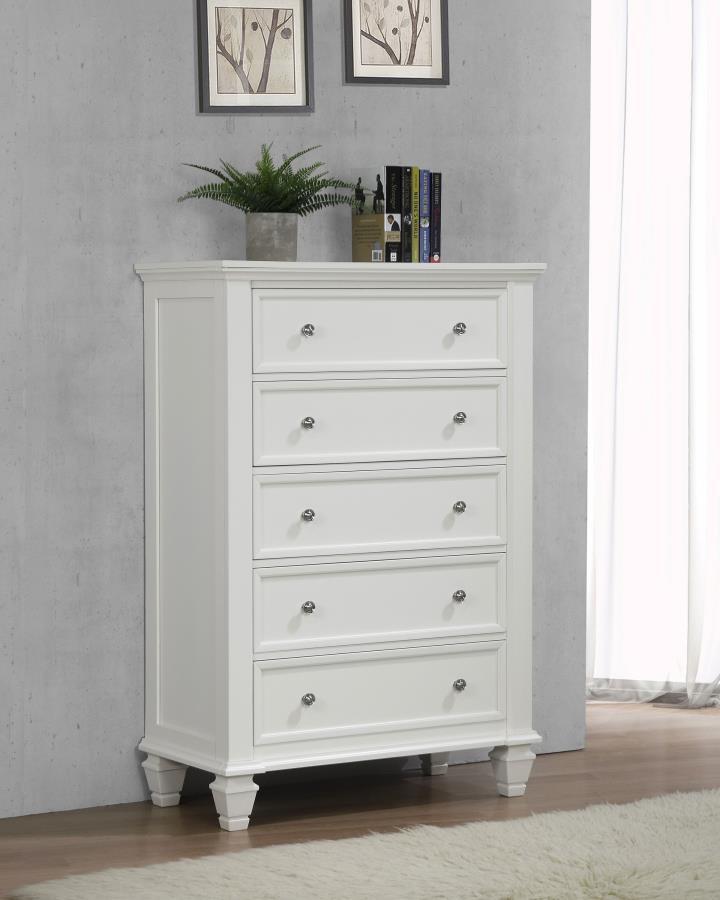 Sandy Beach - 5-drawer Chest - Grand Furniture GA