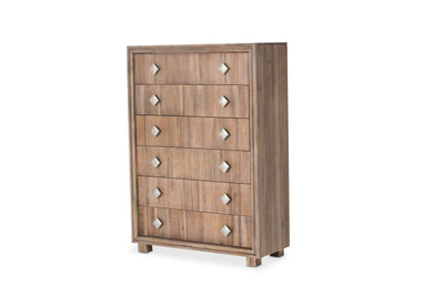 Hudson Ferry - 6-Drawer Chest - Driftwood.