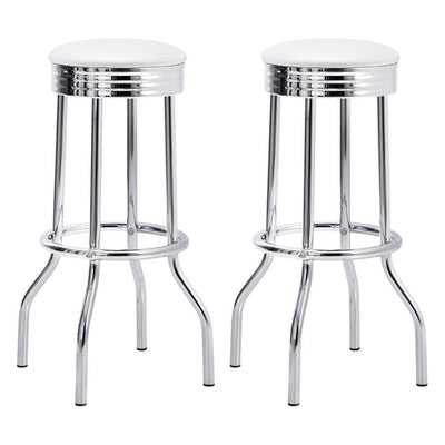 Theodore - Upholstered Top Bar Stools (Set of 2)