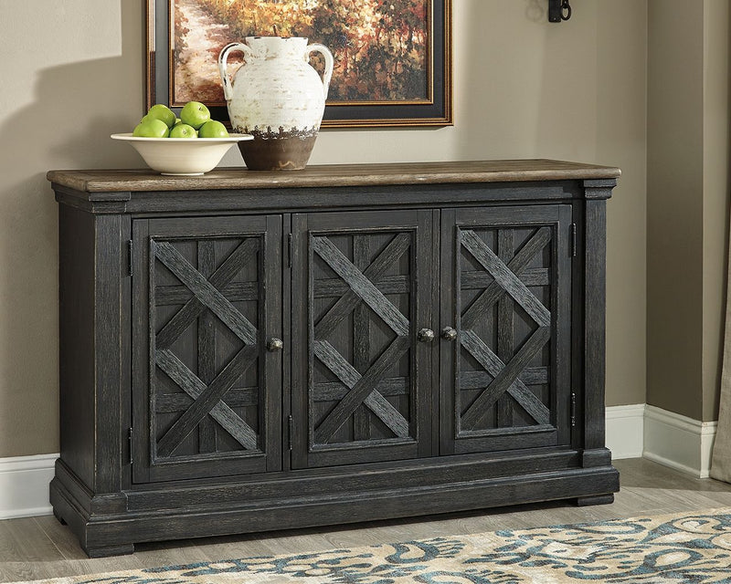 Tyler - Black / Gray - Dining Room Server.