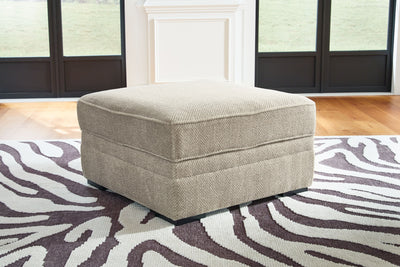 Calnita - Sisal - Ottoman With Storage.