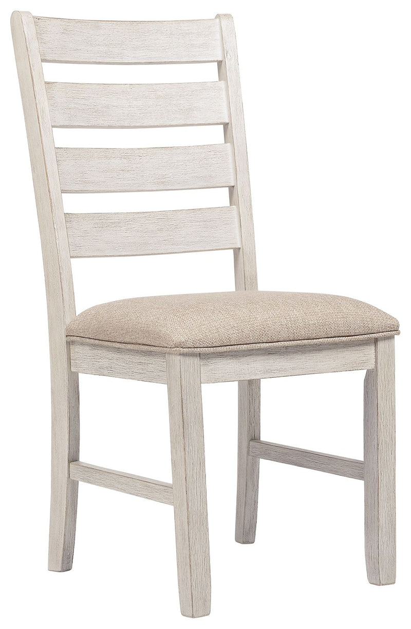 Skempton - White - Dining Uph Side Chair (Set of 2) - Grand Furniture GA