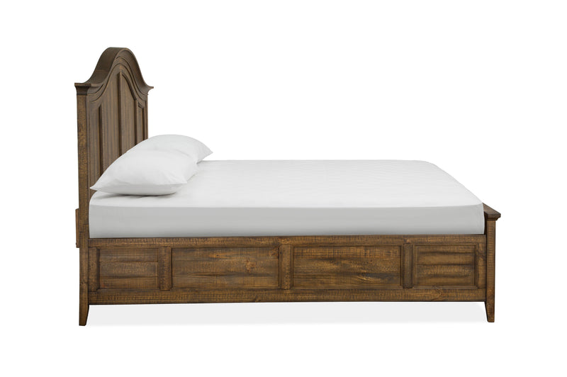 Bay Creek - Complete Arched Bed With Regular Rails.