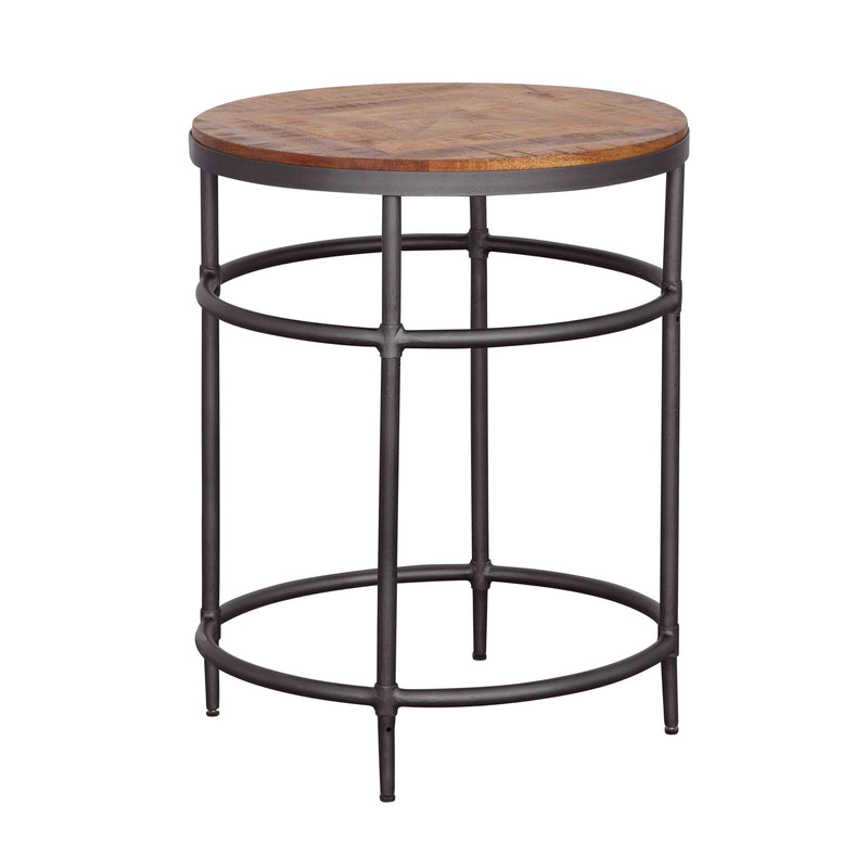 Turner - End Table - Natural & Black.