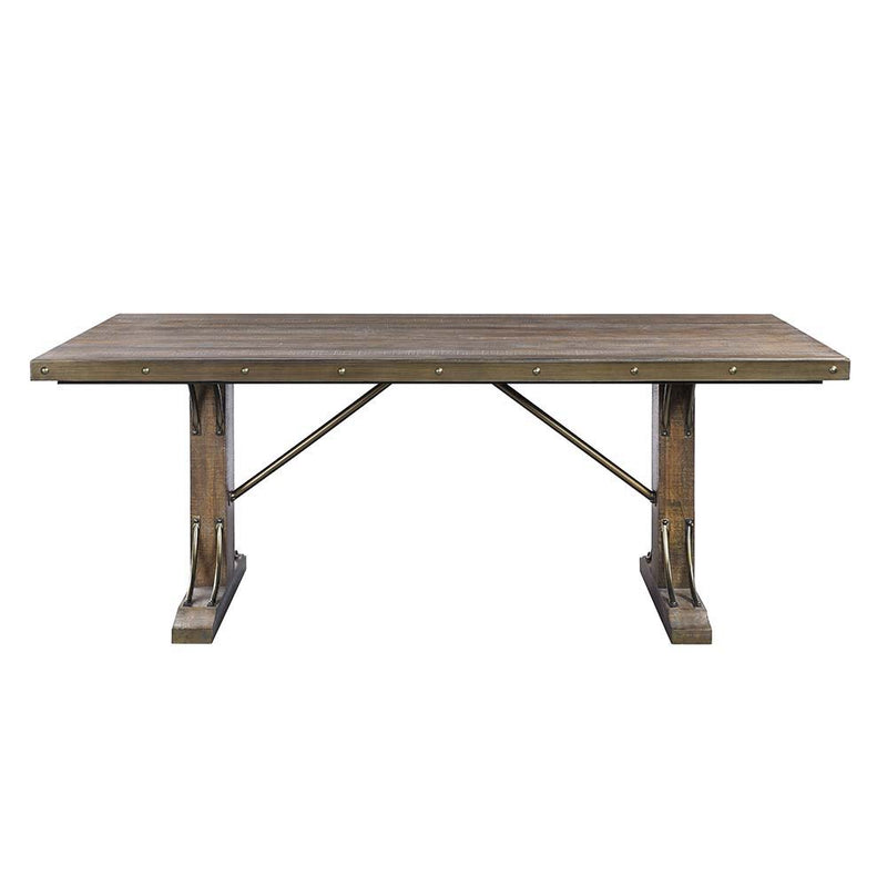 Raphaela - Dining Table - Weathered Cherry Finish - Grand Furniture GA