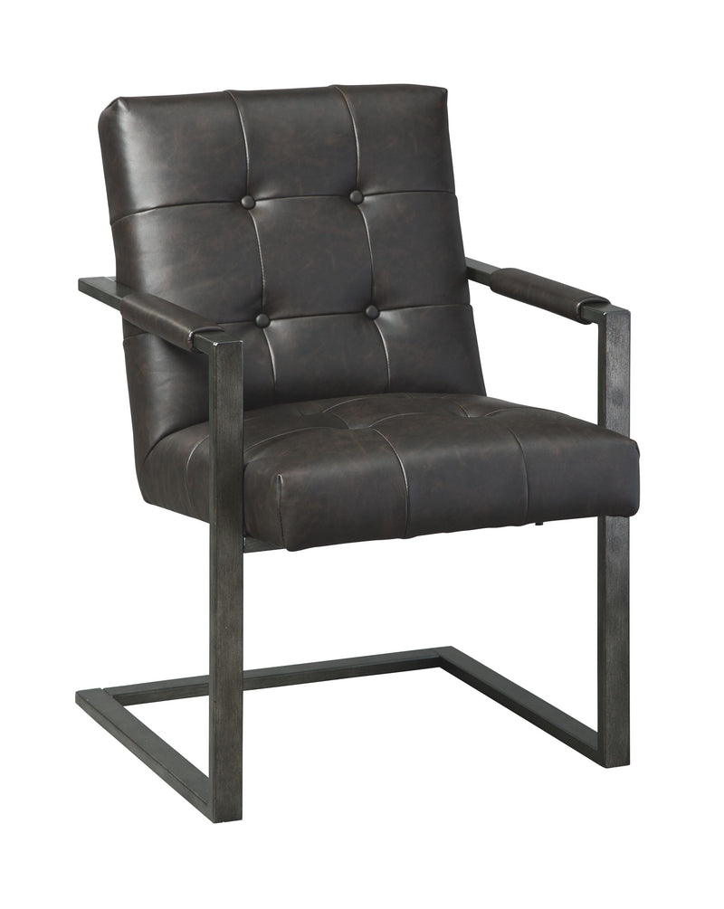 Starmore - Black - Home Office Desk Chair (Set of 2).