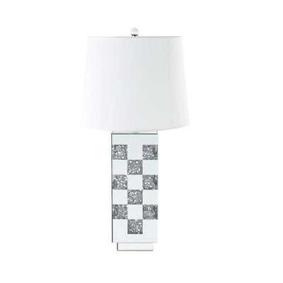 Noralie - Table Lamp - Mirrored & Faux Diamonds - 30"