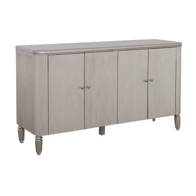 Charming - Champagne Four Door Credenza.