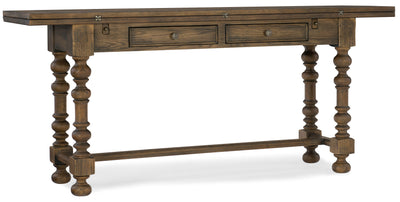 Hill Country - Bluewind Flip-Top Console Table.