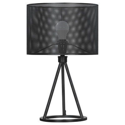 Chapin - Metal Mesh Shade Table Lamp - Matte Black.