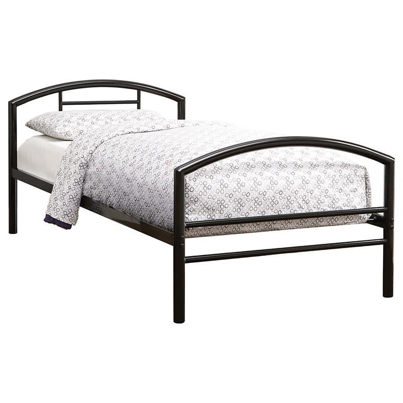 Baines - Metal Bed with Arched Headboard - Grand Furniture GA