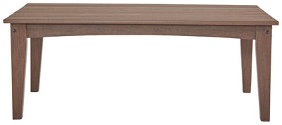 Emmeline - Brown - Rectangular Cocktail Table.