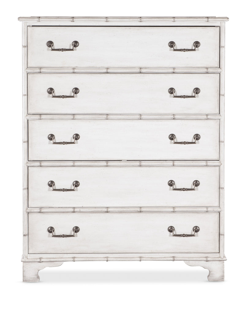 Charleston - Five-Drawer Chest - White