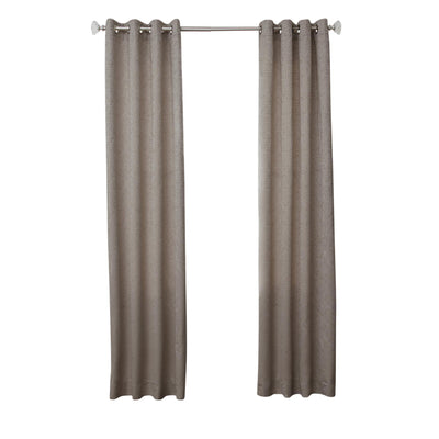 Aspen - Grommet Top Panel Weighted Corners Window Treatment - Curtains & Drapes - Grand Furniture GA